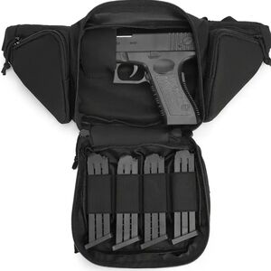 New Military Grade Concealed Carry Tactical Fanny Pack One Size Fits Most. BLACK